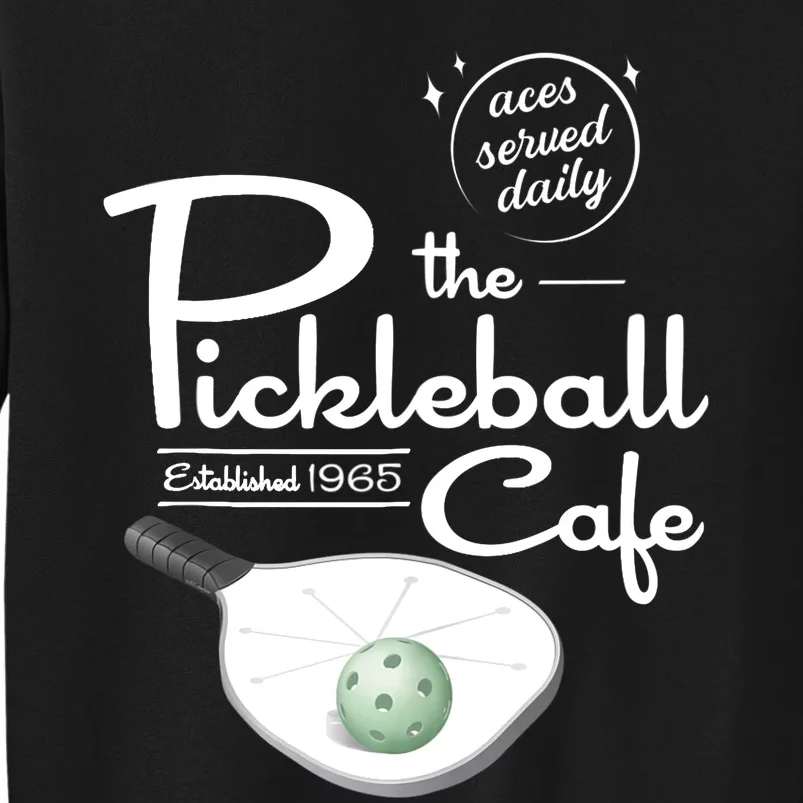 Funny Pickleball - The Pickleball Cafe - Aces Served Sweatshirt