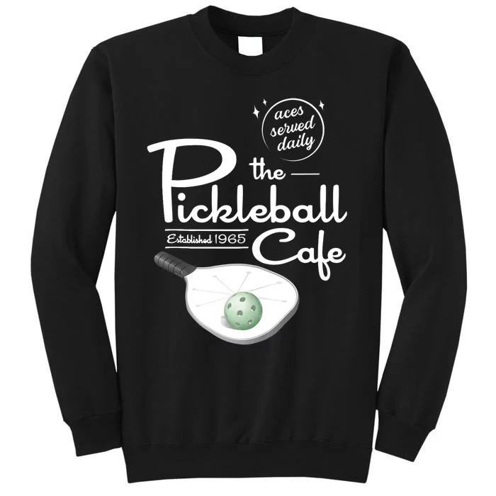 Funny Pickleball - The Pickleball Cafe - Aces Served Sweatshirt