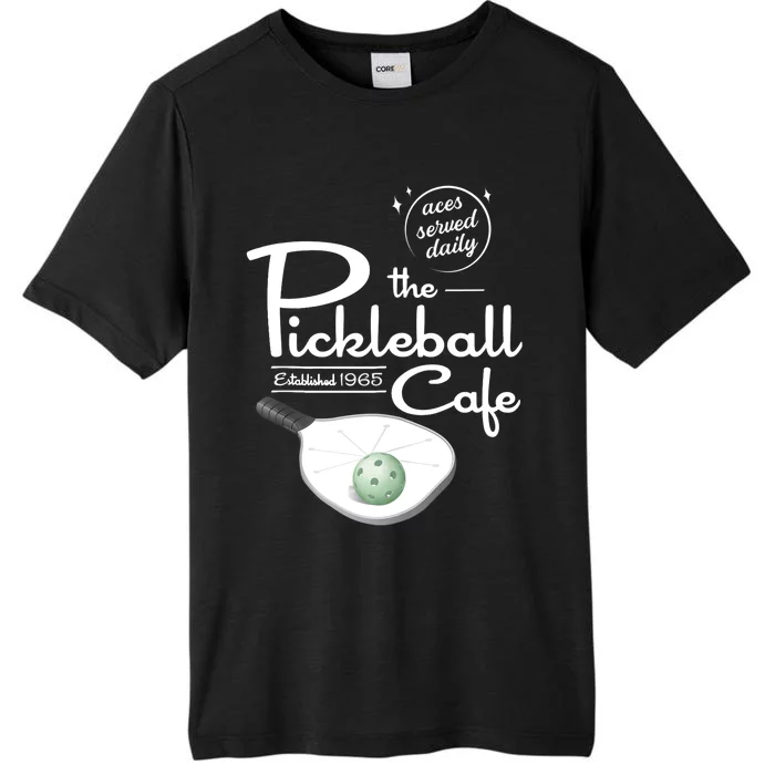 Funny Pickleball - The Pickleball Cafe - Aces Served ChromaSoft Performance T-Shirt