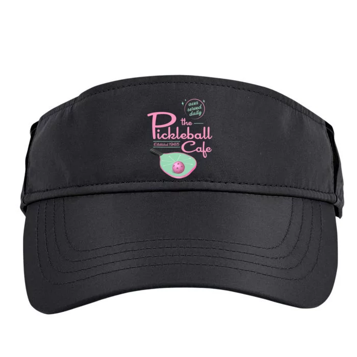 Funny Pickleball - The Pickleball Cafe - Aces Served Adult Drive Performance Visor