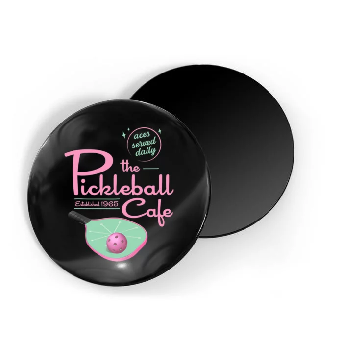 Funny Pickleball - The Pickleball Cafe - Aces Served Magnet