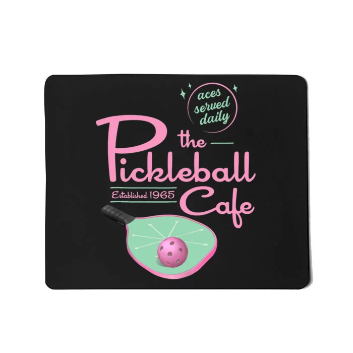 Funny Pickleball - The Pickleball Cafe - Aces Served Mousepad