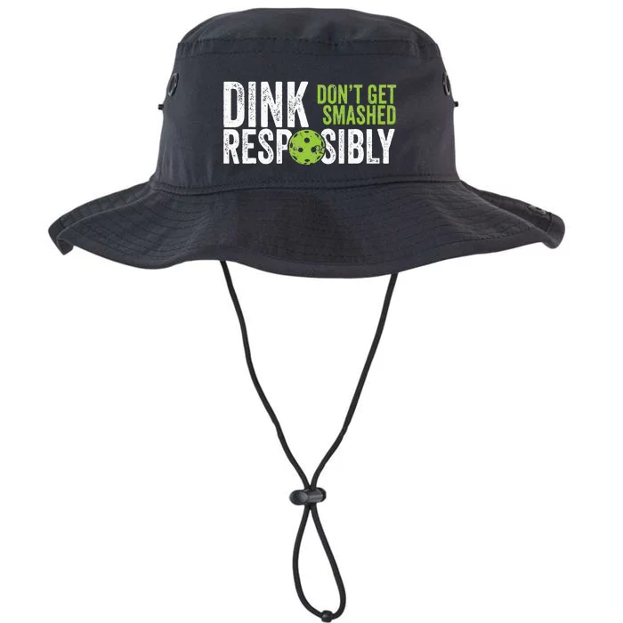 Funny Pickleball Team Clothing Dink Responsibly Legacy Cool Fit Booney Bucket Hat