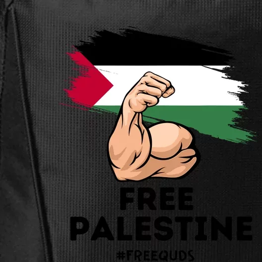 Free Palestine The Power Of The Palestinian Flag City Backpack