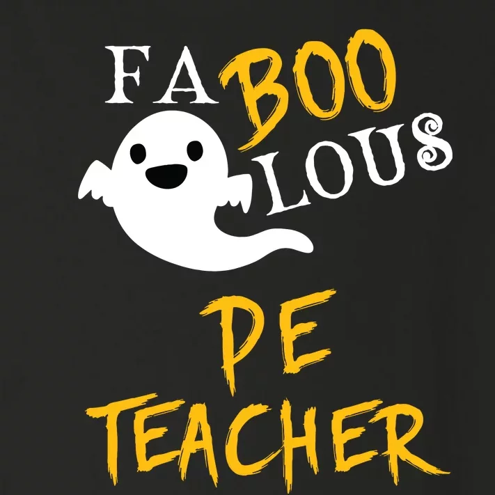 Faboolous Pe Teacher Halloween Physical Education Funny Toddler Long Sleeve Shirt