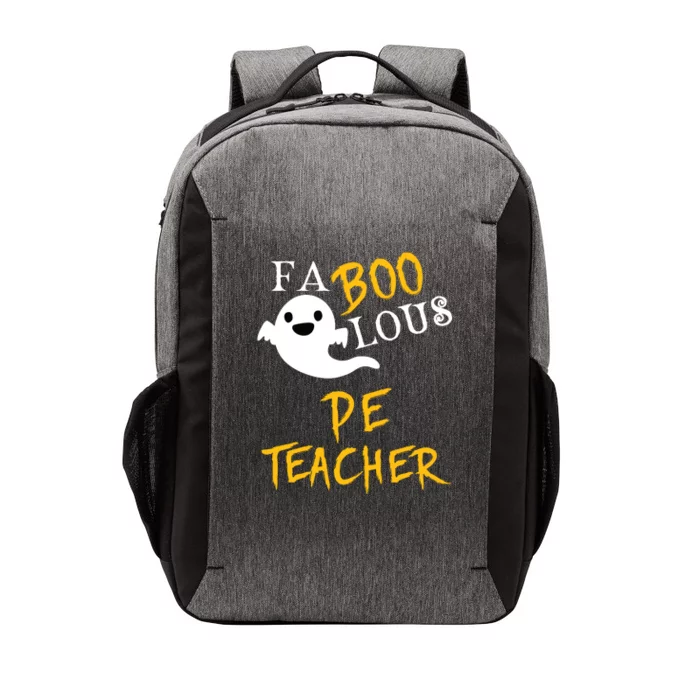 Faboolous Pe Teacher Halloween Physical Education Funny Vector Backpack