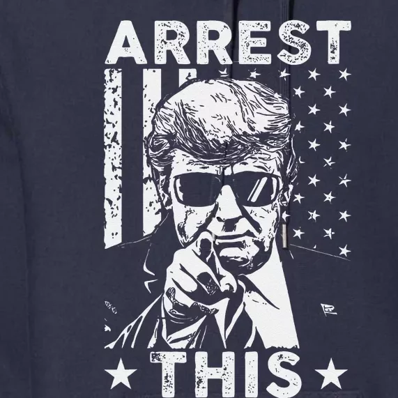 Funny Pro Trump 2024 Trump Arrest This Convicted Felon Premium Hoodie