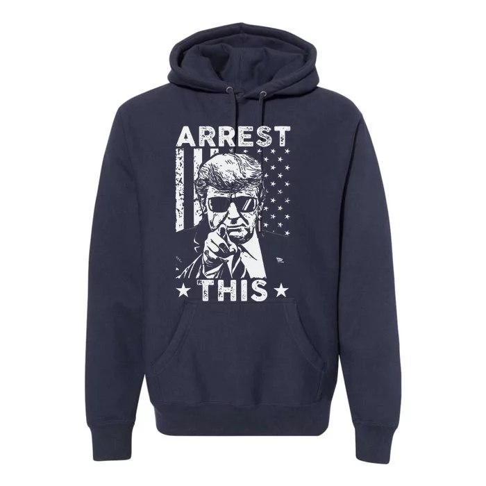 Funny Pro Trump 2024 Trump Arrest This Convicted Felon Premium Hoodie