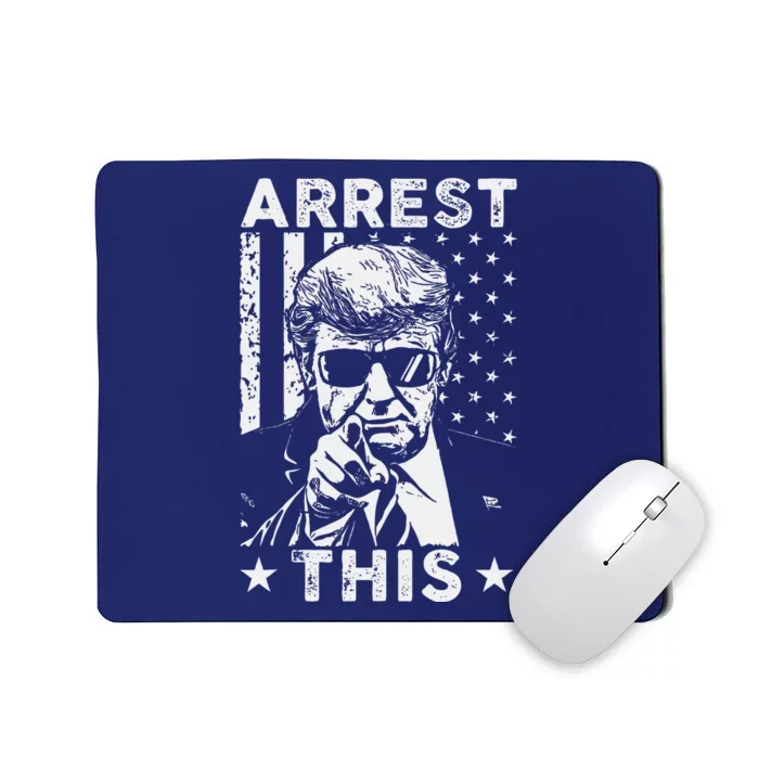 Funny Pro Trump 2024 Trump Arrest This Convicted Felon Mousepad