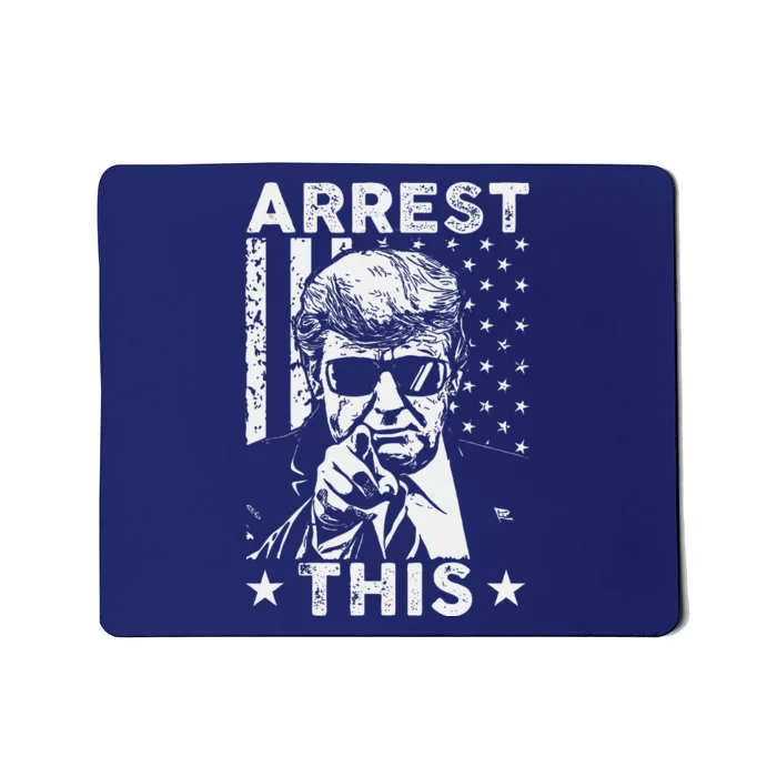 Funny Pro Trump 2024 Trump Arrest This Convicted Felon Mousepad