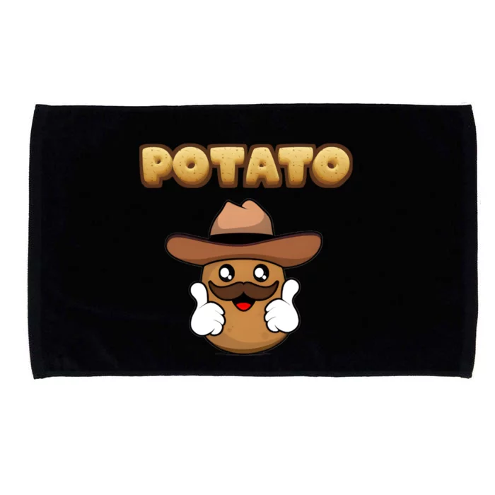 Funny Potato Tees Is Potato Microfiber Hand Towel