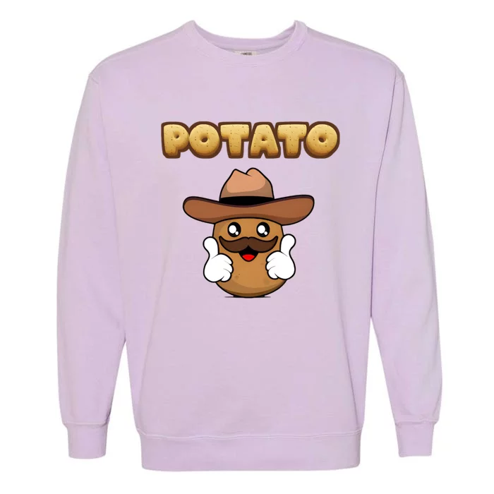 Funny Potato Tees Is Potato Garment-Dyed Sweatshirt