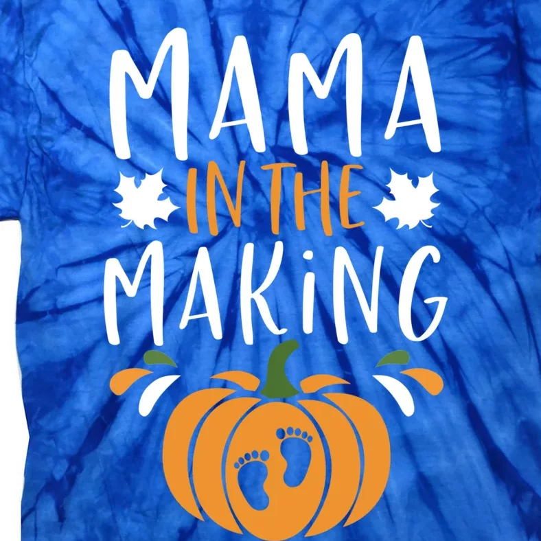 Funny Pregnancy Thanksgiving Graphic Tee Mama In The Making Meaningful Gift Tie-Dye T-Shirt