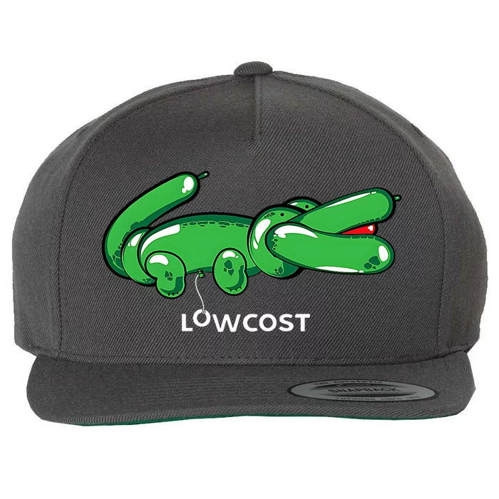 Funny Print The Lowcost Classic Fun Style Wool Snapback Cap