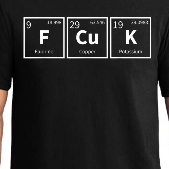 FCUK Periodic Table I Don't Give F Anti Bullying Pajama Set