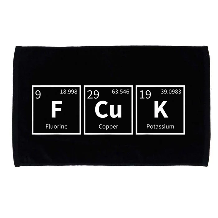 FCUK Periodic Table I Don't Give F Anti Bullying Microfiber Hand Towel