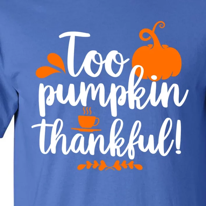 Funny Pumpkin Tart Pie Thanksgiving Day Gift Tall T-Shirt