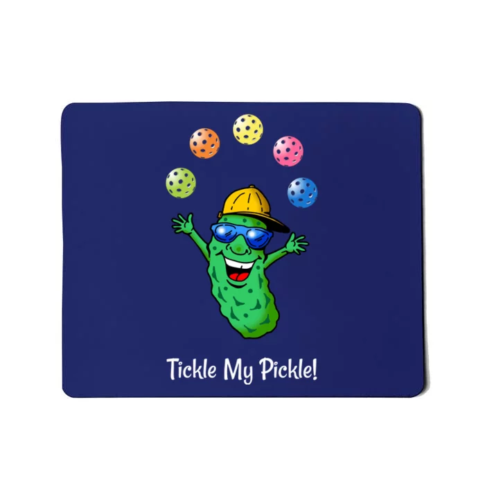 Fun Pickleball, Tickle My Pickle, Juggling Pickleballs Mousepad