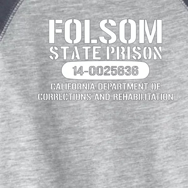 Folsom Prison TShirt Funny Toddler Fine Jersey T-Shirt