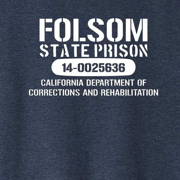 Folsom Prison TShirt Funny Women's Crop Top Tee