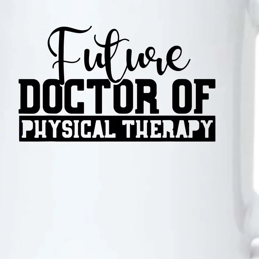 Future Physical Therapy Doctor DPT Student Graduation Gift Black Color Changing Mug