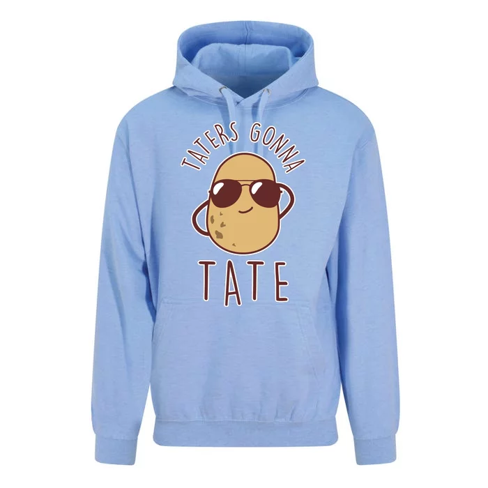 Funny Potato Tater Tot Foodie Unisex Surf Hoodie