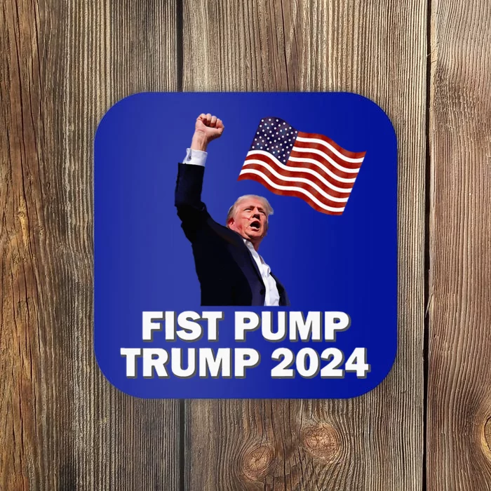 Fist Pump Trump 2024 Coaster