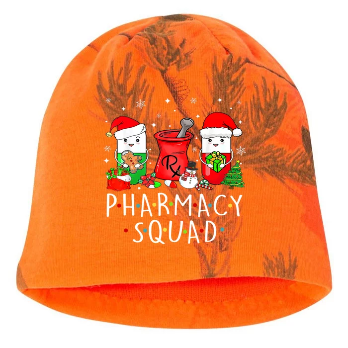 Funny Pharmacy Tech Squad Christmas Ing Holiday Pajama Cool Gift Kati - Camo Knit Beanie