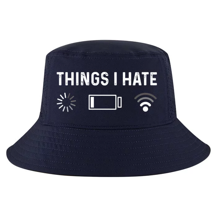 Funny Programmer Things I Hate Gamer Cute Gift Cool Comfort Performance Bucket Hat