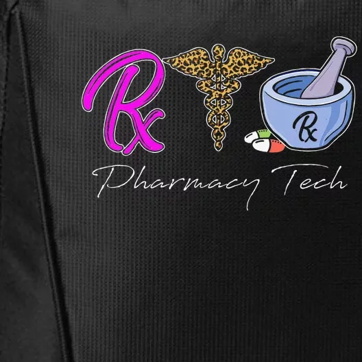 Funny Pharmacy Technician Tee CPhT Certified Pharmacy Tech City Backpack