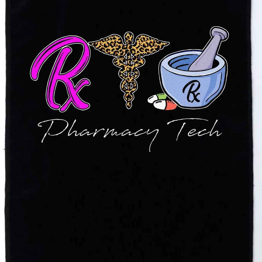 Funny Pharmacy Technician Tee CPhT Certified Pharmacy Tech Platinum Collection Golf Towel