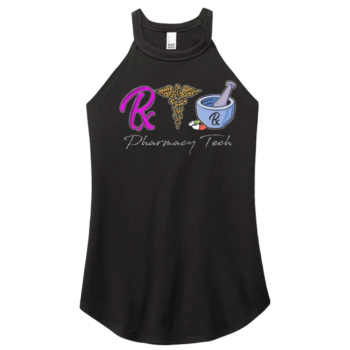 Funny Pharmacy Technician Tee CPhT Certified Pharmacy Tech Women’s Perfect Tri Rocker Tank