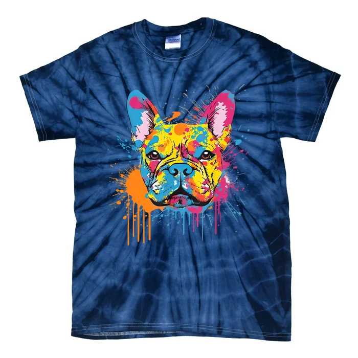 Frenchie Proud To Be A Frenchie Lover Dog Pet Tie-Dye T-Shirt