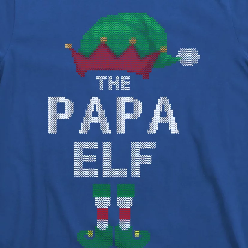 Funny Papa Ugly Christmas Sweater Xmas Family Matching Great Gift T-Shirt