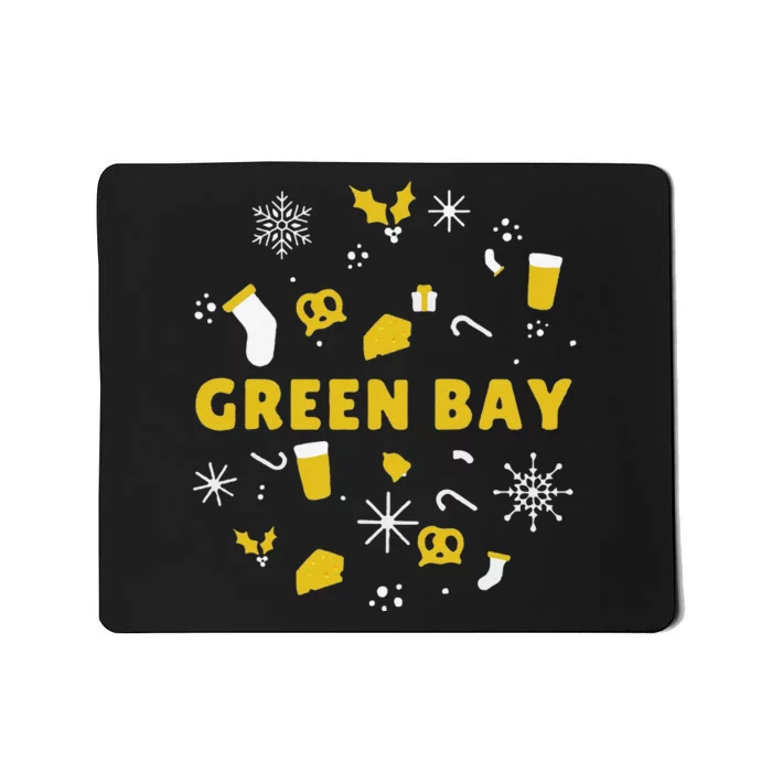 Funny Packers Ugly Christma Mousepad