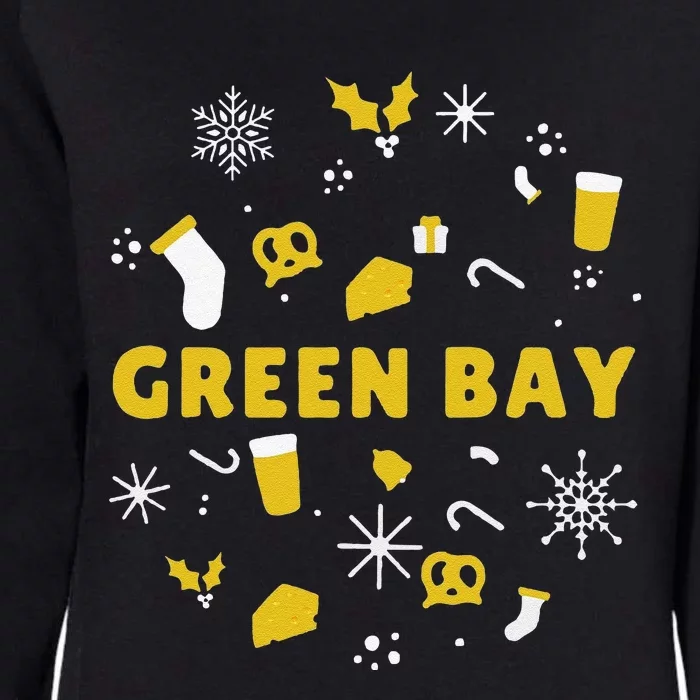 Funny Packers Ugly Christma Womens California Wash Sweatshirt