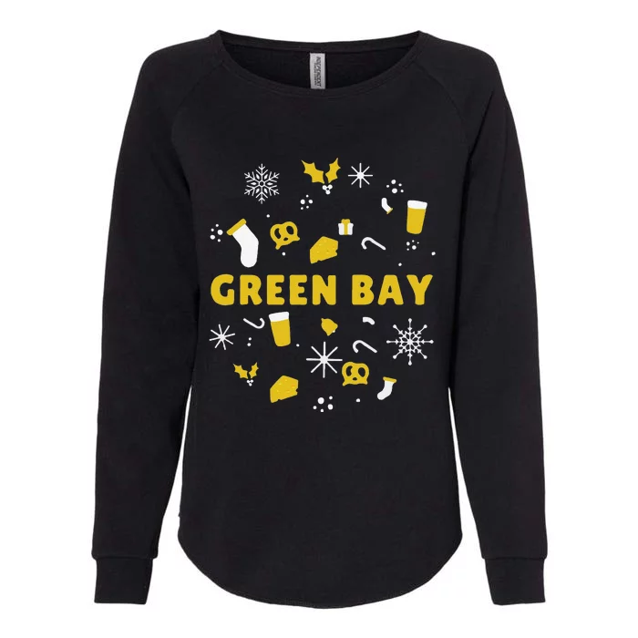 Funny Packers Ugly Christma Womens California Wash Sweatshirt