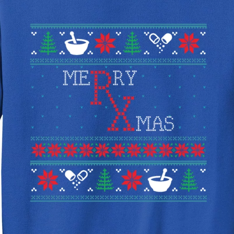 Funny Pharmacy Ugly Christmas Sweaters Gift Tall Sweatshirt