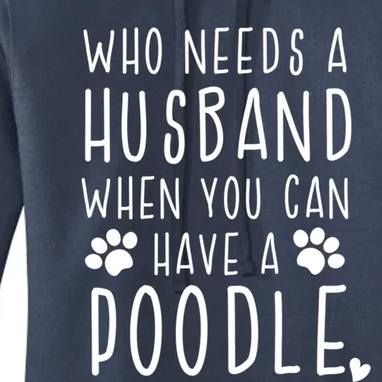 Funny Poodle Valentine's Day Gift Women's Pullover Hoodie