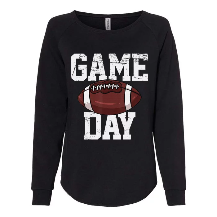 Football Player Vintage Gift Womens California Wash Sweatshirt