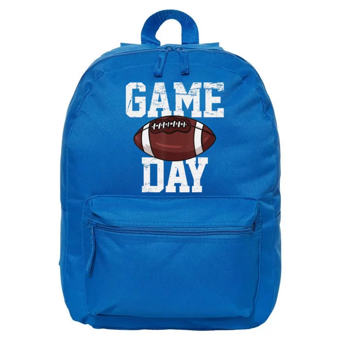 Football Player Vintage Gift 16 in Basic Backpack