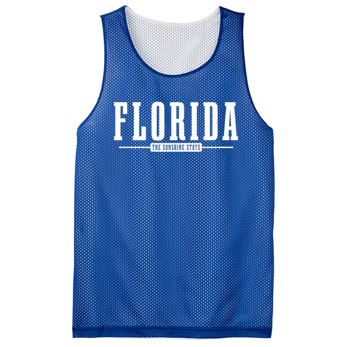 Florida Pride Vintage Gift Mesh Reversible Basketball Jersey Tank