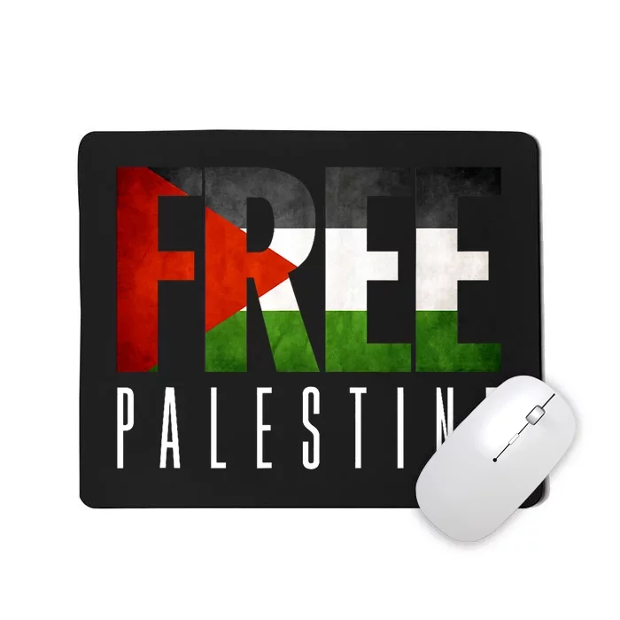 Free Palestine Vintage Design Mousepad