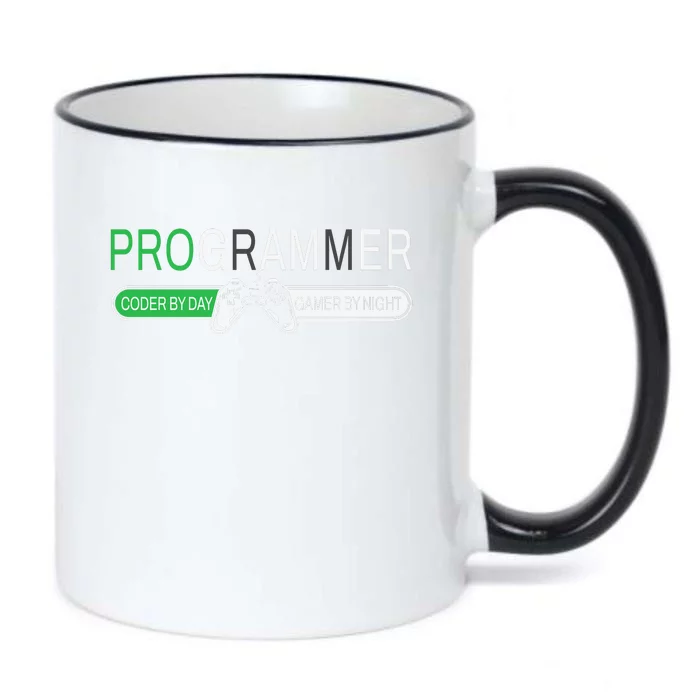 Funny Programmer Video Game Lover Gamer Dad Black Color Changing Mug