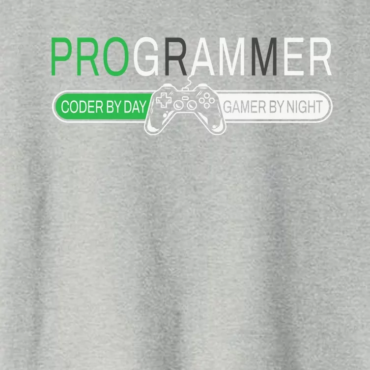 Funny Programmer Video Game Lover Gamer Dad Women's Crop Top Tee