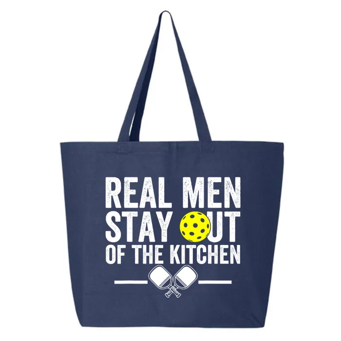 Funny Pickleball Vintage Real Man Stay Out Of The Kitchen Gift 25L Jumbo Tote