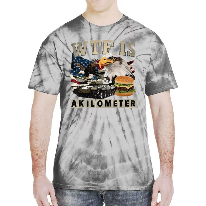 Funny Political Wtf Is Akilometer Tie-Dye T-Shirt