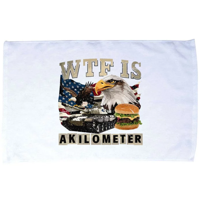 Funny Political Wtf Is Akilometer Microfiber Hand Towel