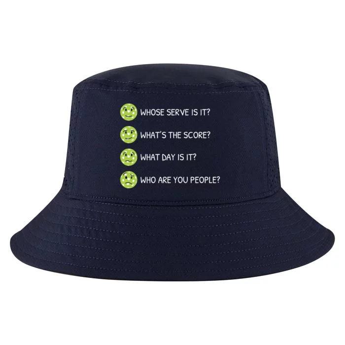 Fun Pickleball, Who Are You People, Pickleball For Life Cool Comfort Performance Bucket Hat