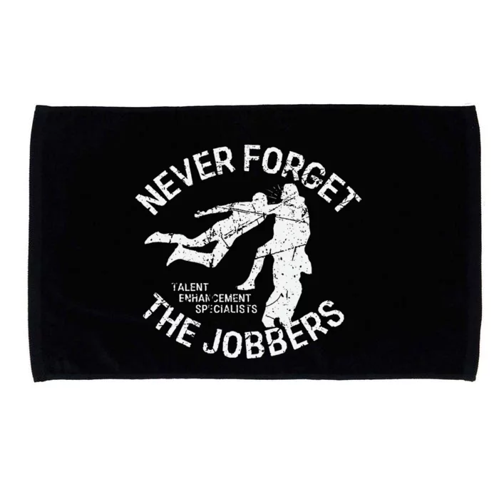 Funny Pro Wrestling Never Forget the Jobbers Vintage Microfiber Hand Towel